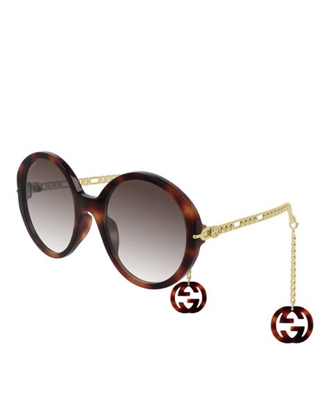 gafas de sol gucci redondas|Gafas de sol redondas y ovaladas para Mujer.